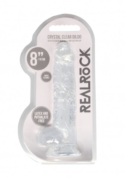 Realrock - 8" Dildo with Balls