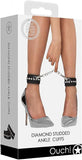 Ouch - Diamond studded ankle cuffs