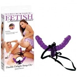 FFS Double Delight Strap-On Purple