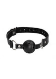 Ouch - Breathable Ball Gag With Nipple Clamps