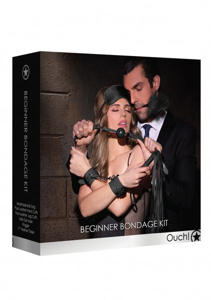 Ouch - Beginners Bondage Kit Black