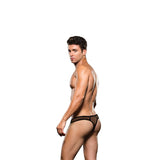 Envy - Modern Fishnet Thong, Black