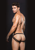 Envy - Modern Fishnet Open-Back Brief