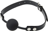 Ouch - Black & White Silicone Ball Gag