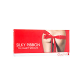 Ouch - Silky Ribbon Red