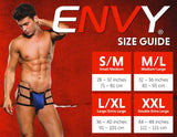 Envy - Modern Fishnet Open-Back Brief